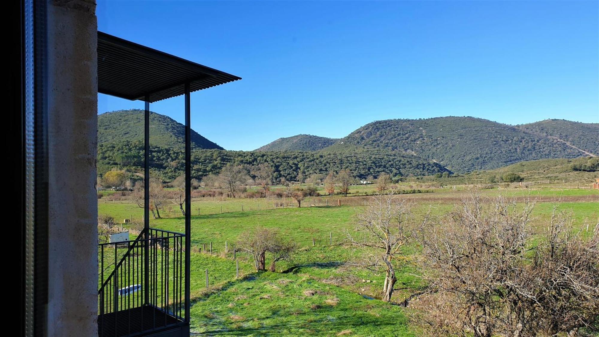 Casa Con Piscina En Parque Nacional De Cabaneros Navas de Estena Exterior foto