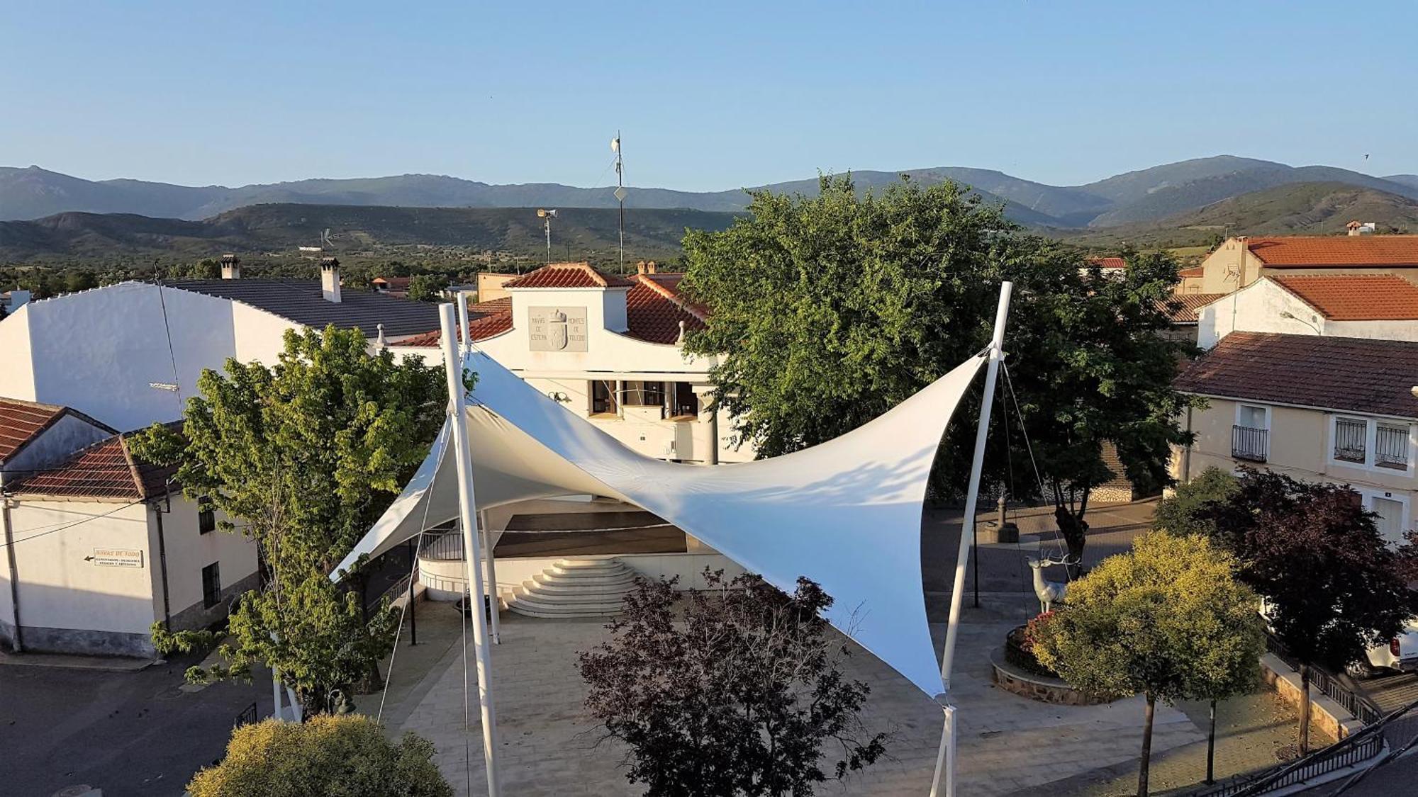 Casa Con Piscina En Parque Nacional De Cabaneros Navas de Estena Exterior foto